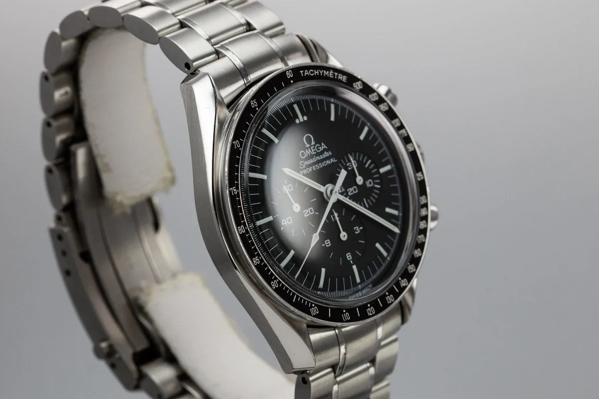 2000 Omega Galaxy Express 999 Speedmaster Professional 3571.50 with Card