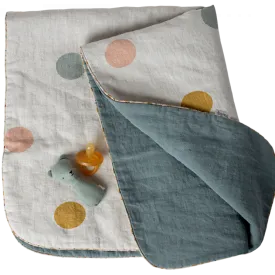 2023 Maileg Chinos Green Baby Blanket