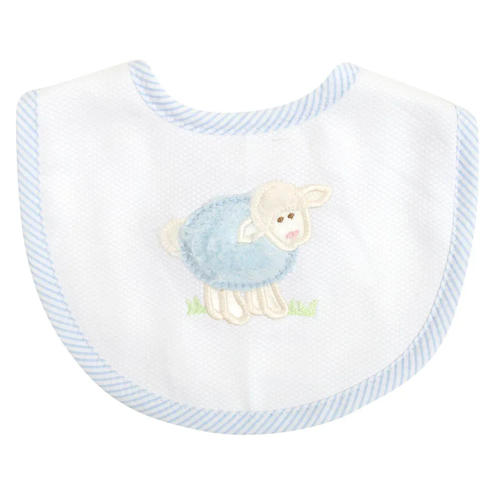 3 Marthas - Blue Lamb Medium Bib