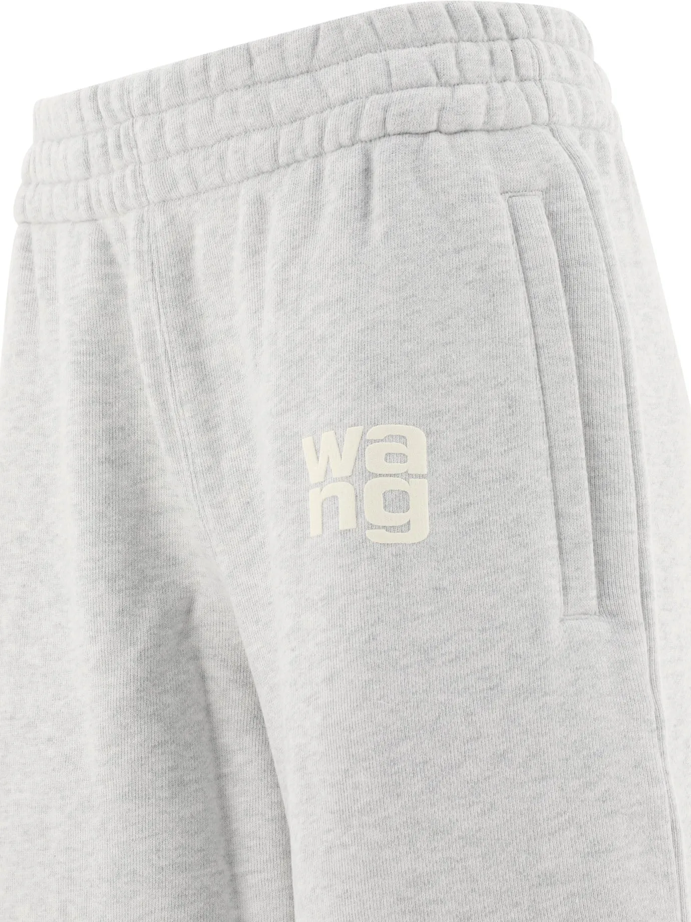 Alexander Wang Joggers With Rubberised Logo