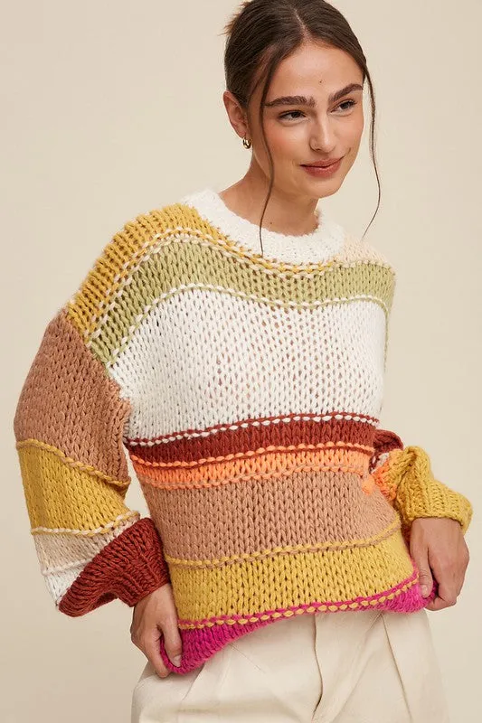 Boone Crochet Sweater