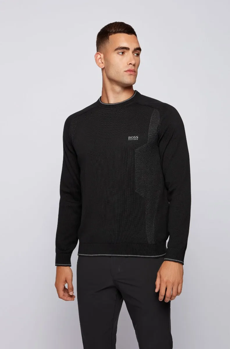 BOSS Rovan Knitwear in Black