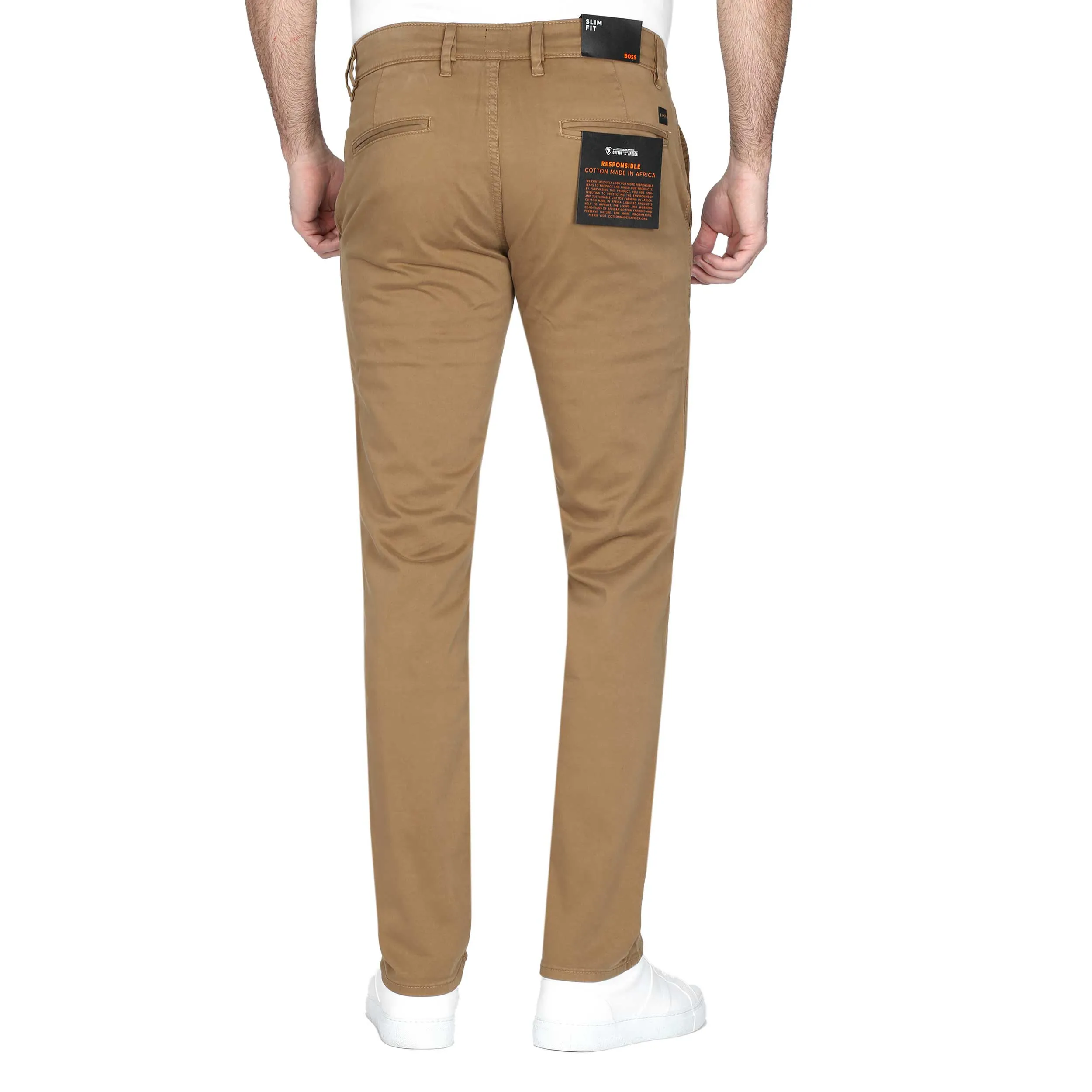 BOSS Schino Slim D Chino in Open Beige