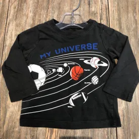 Carter's grey My Universe sports longsleeve 9m