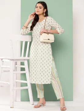 Chikankari Cotton Kurta Set