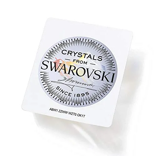 Colorful Swarovski Strass 1.5-Inch Drop Crystal Prism Ornaments (6 Pcs)