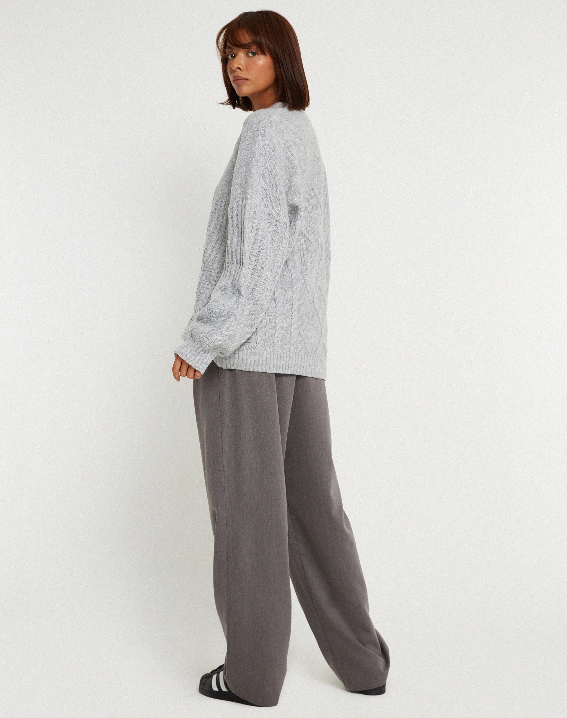 Danar Jumper in Light Grey