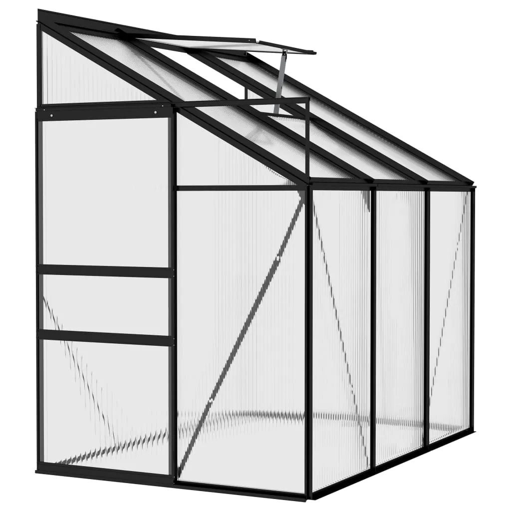 Greenhouse Anthracite Aluminium 3.8 m³