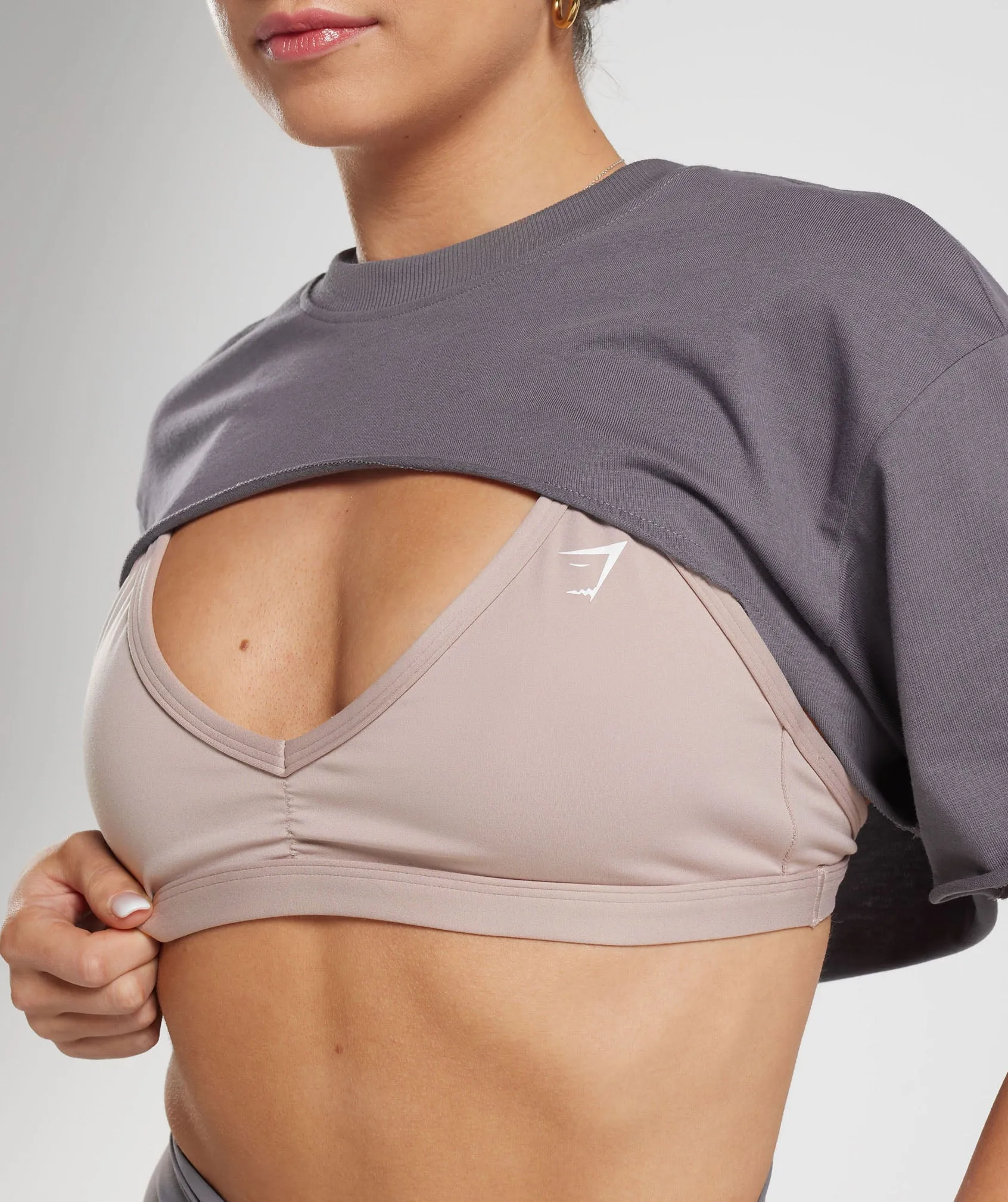 Gymshark Legacy Shrug Top - Titanium Grey