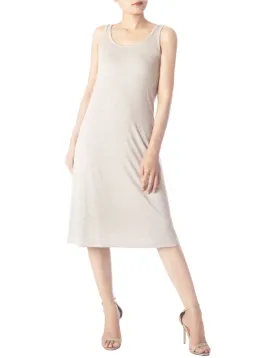 iB-iP Women's Modal Cozy Knee Length Straight Casual Full Slip