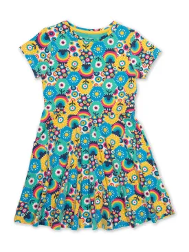 Kite Patchwork Planet Skater Dress