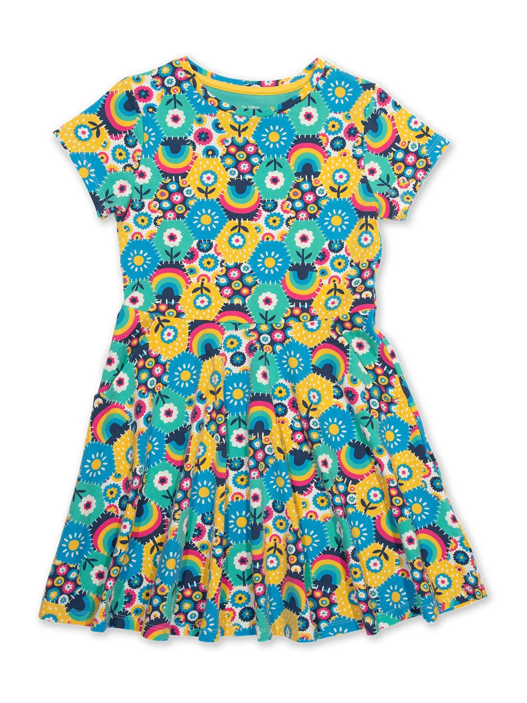 Kite Patchwork Planet Skater Dress