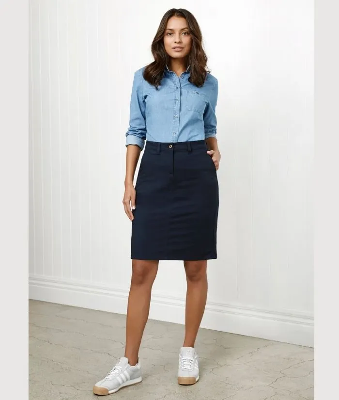 Ladies Lawson Chino Skirt