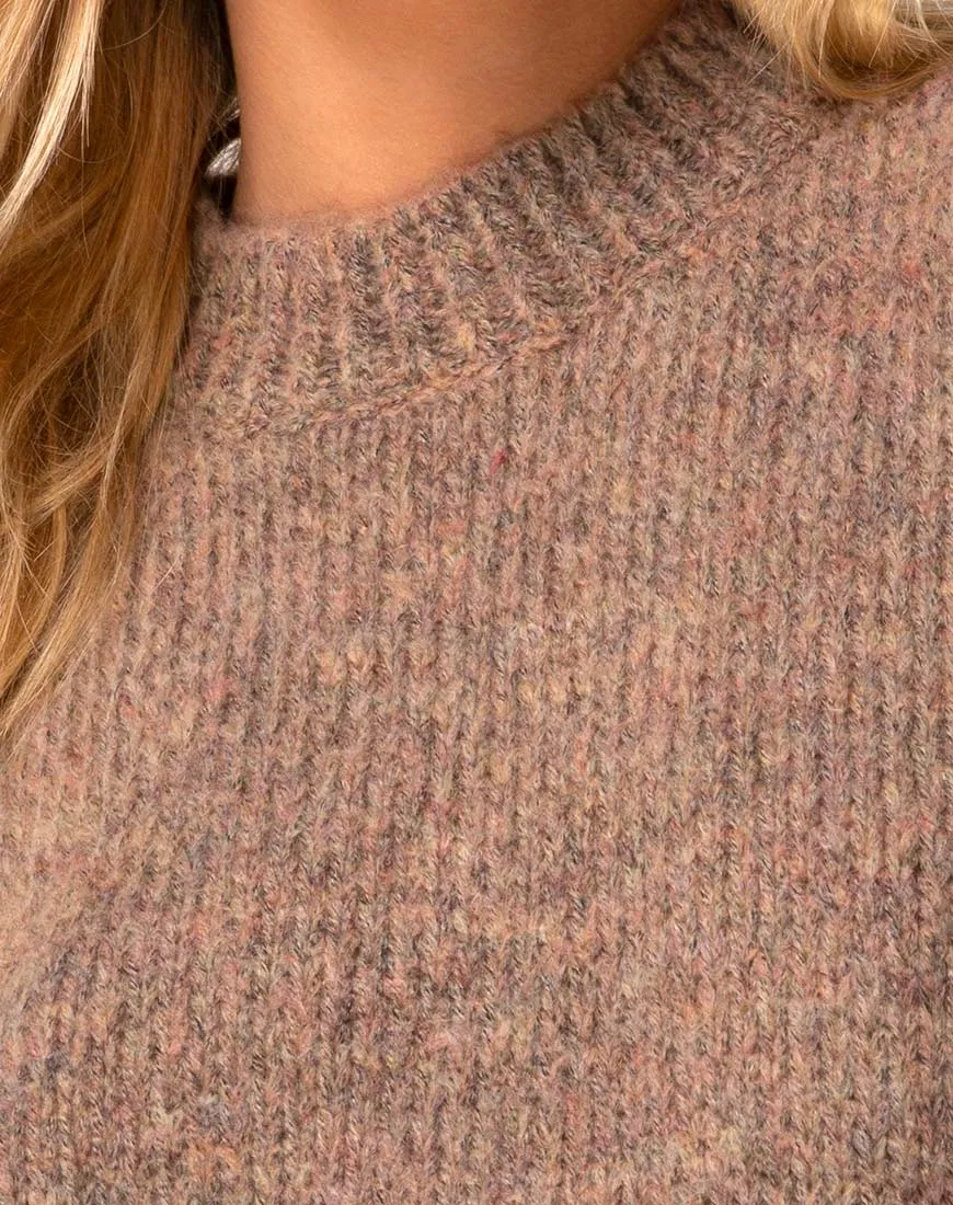 Margo Jumper in Knit Tan