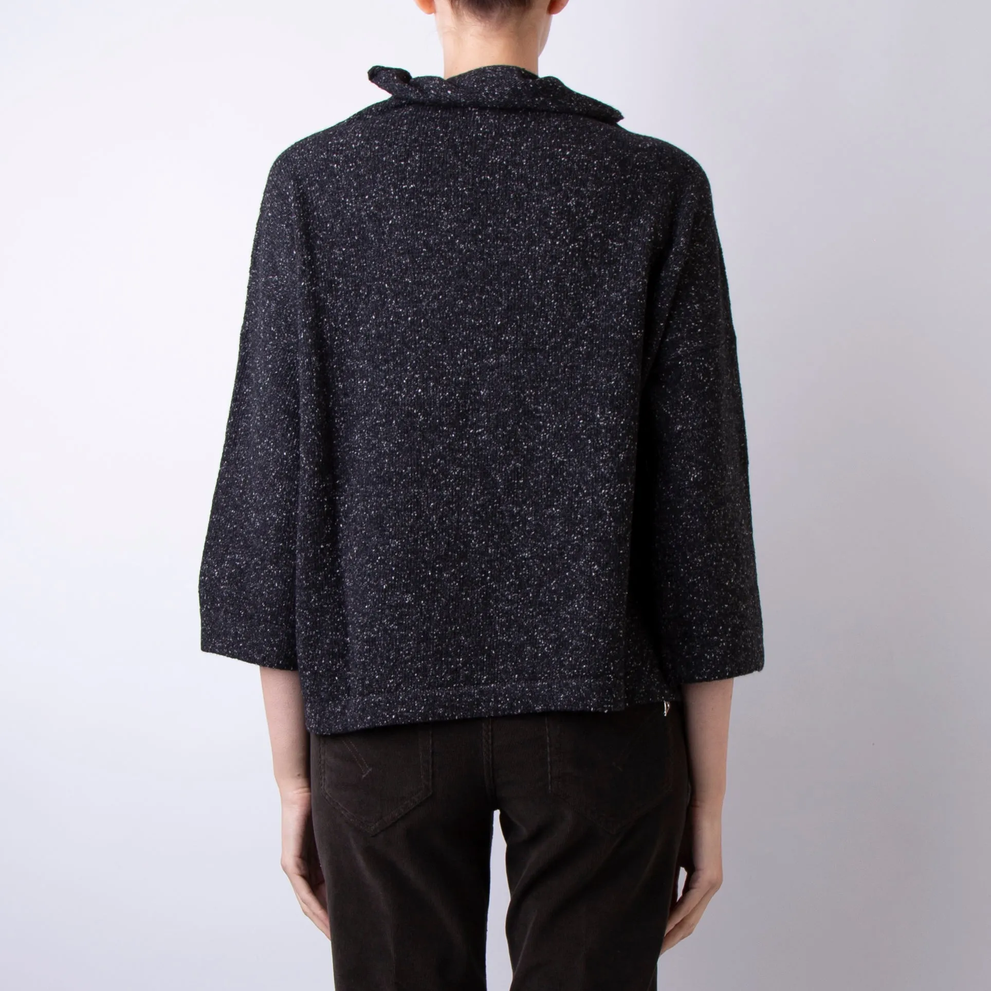 MA'RY'YA SWEATER YNK081 F6 BLACK