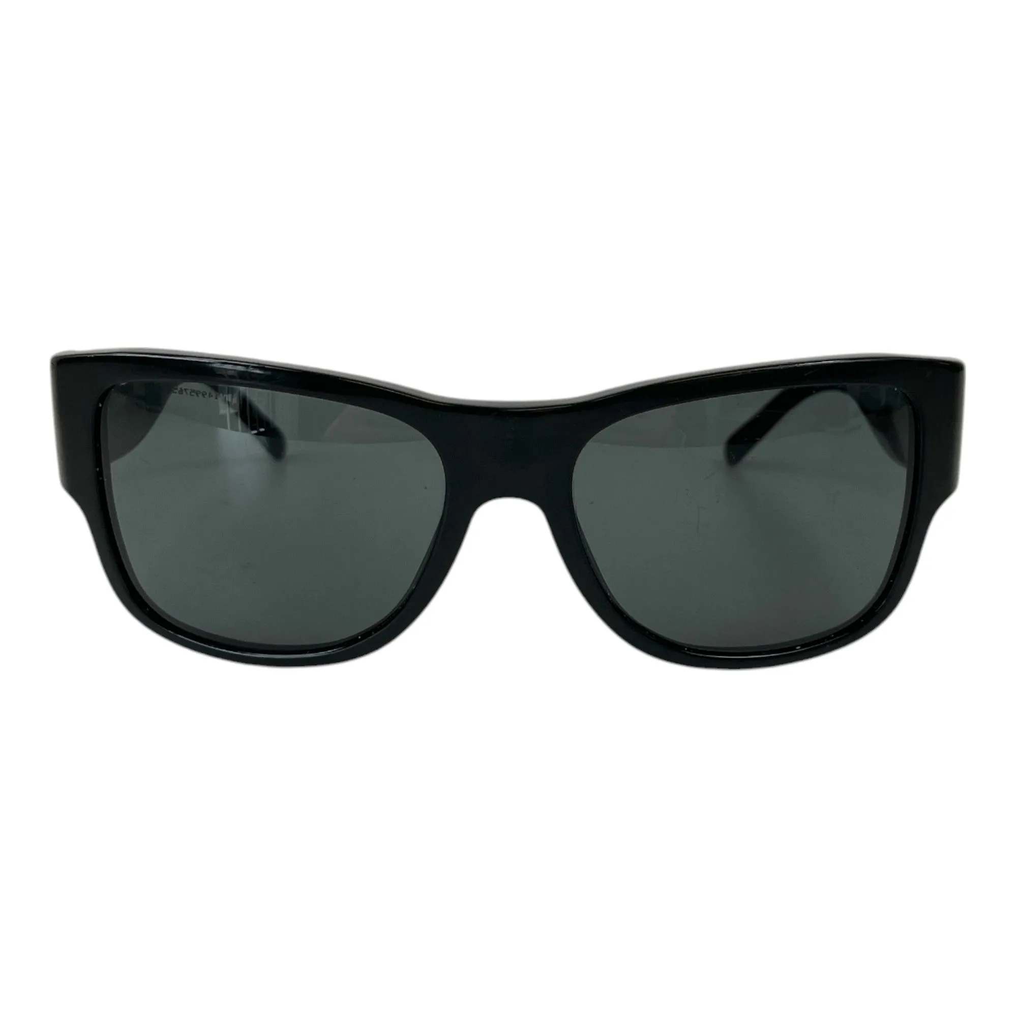 Men's Medusa Logo Sunglasses Black