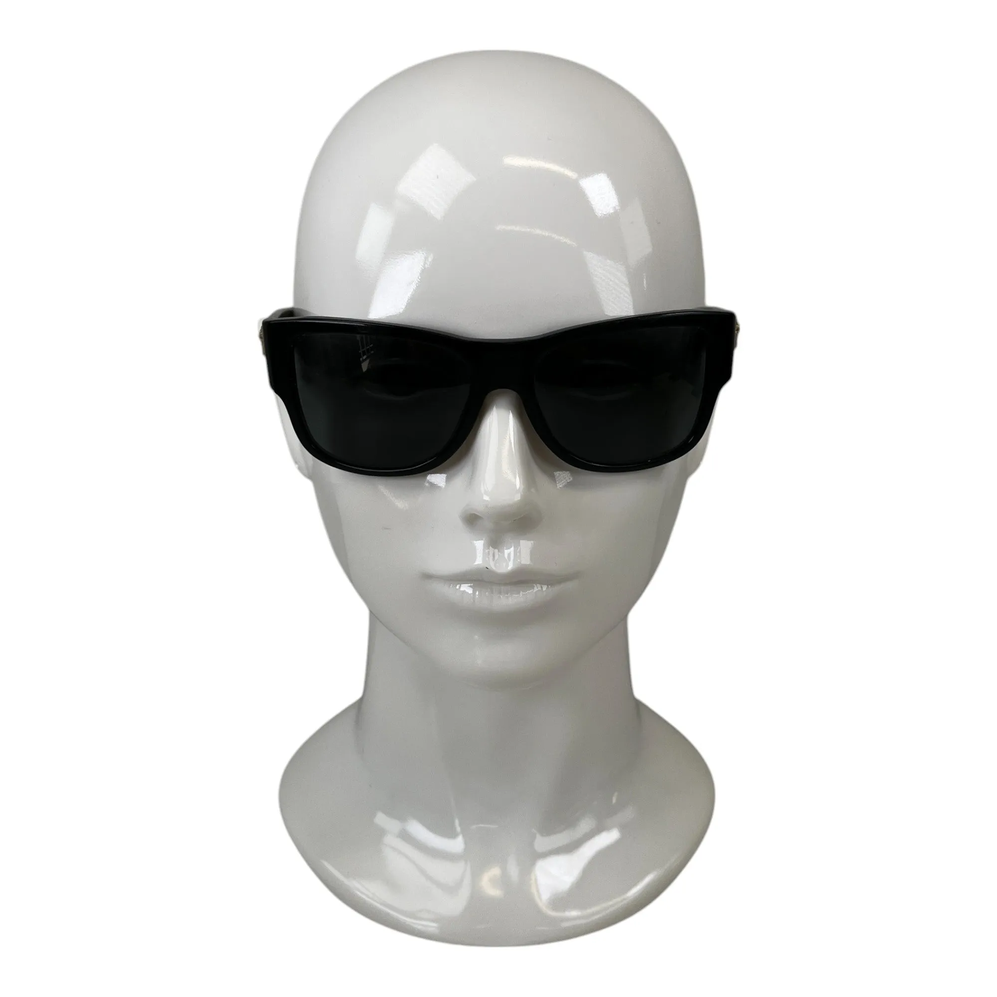 Men's Medusa Logo Sunglasses Black