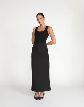 Micaela Maxi Skirt (Black)