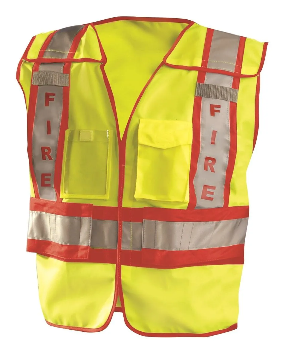 Occunomix Premium Solid Public Safety Fire Vest