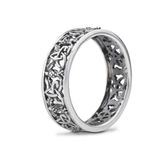 Outlander-Inspired Silver Ring 9642