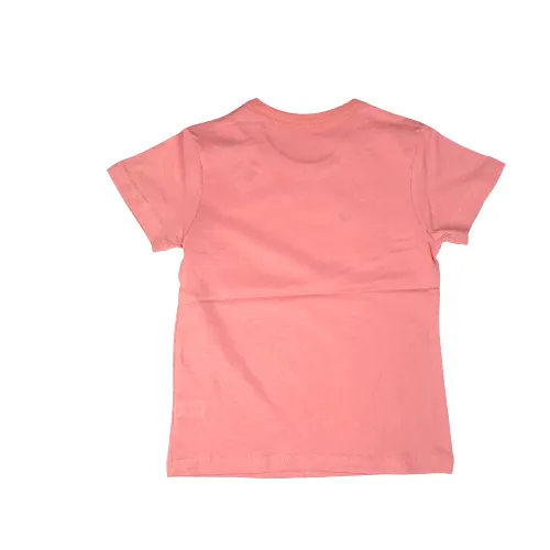 Pink Cotton Short-Sleeve Tee