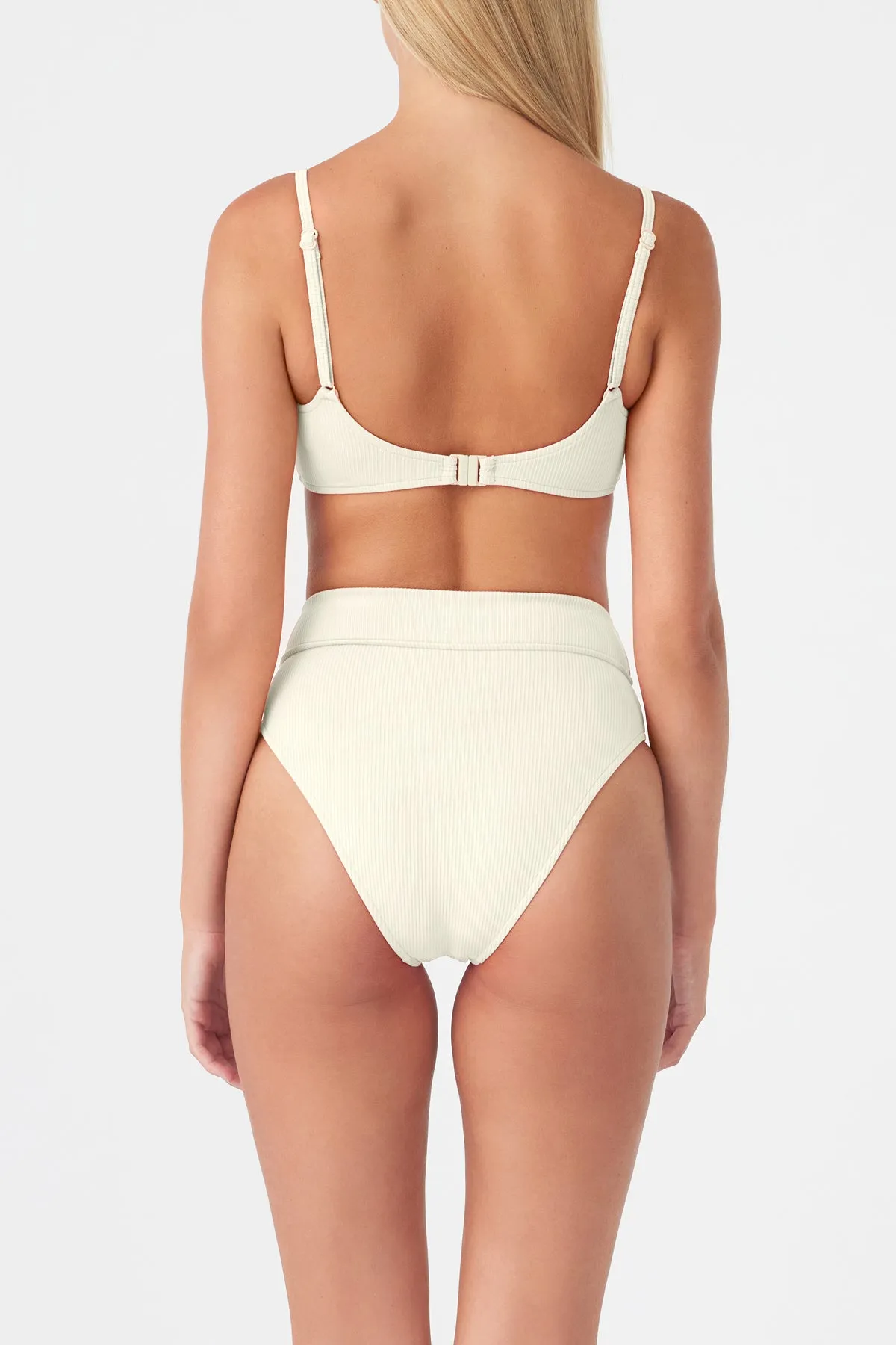 Signature High Waisted Brief - Coconut