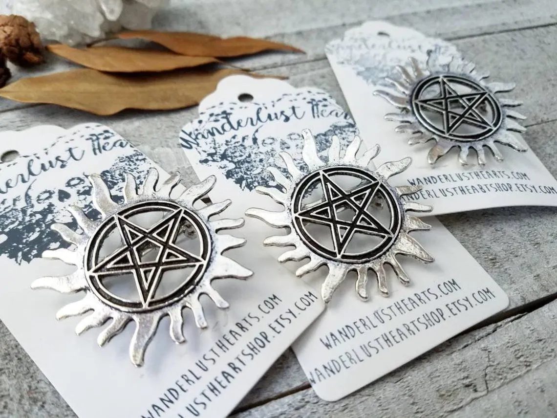 Supernatural Anti possession sigil pin