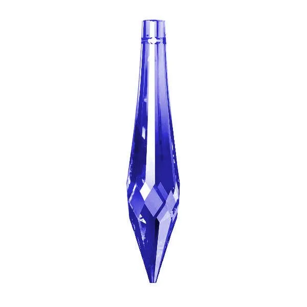 Swarovski Strass Crystal 40mm Blue Violet Drop Prism