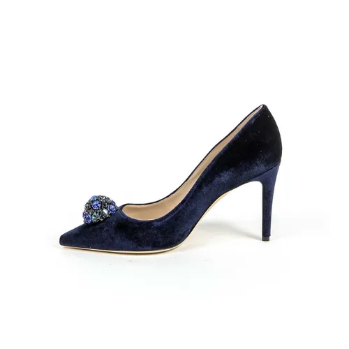 V 1969 Italia Womens Pump 3104104 VELLUTO BLU ROYAL