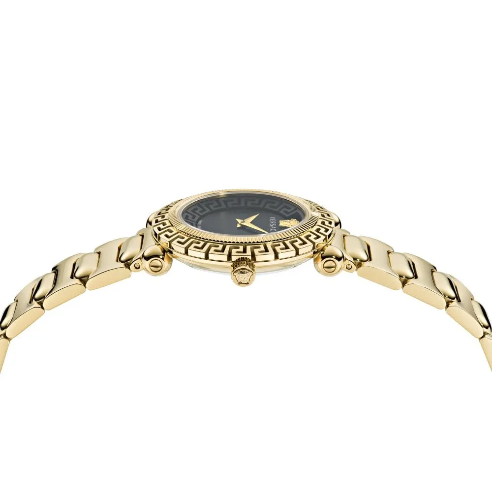 Versace Greca Twist Ladies Gold Watch VE6I00523