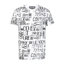 Versace Jeans Couture Print Doodle Logo T-Shirt