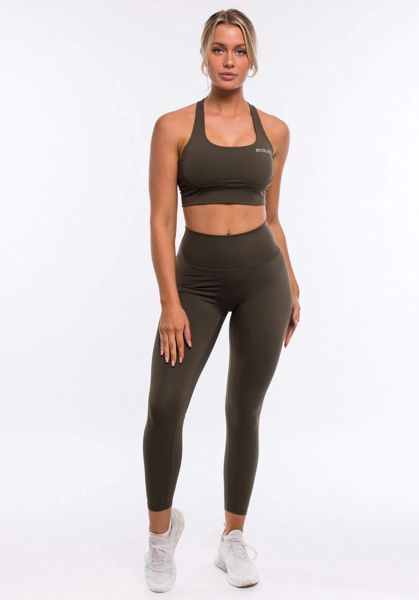 Vital Sports Bra - Khaki