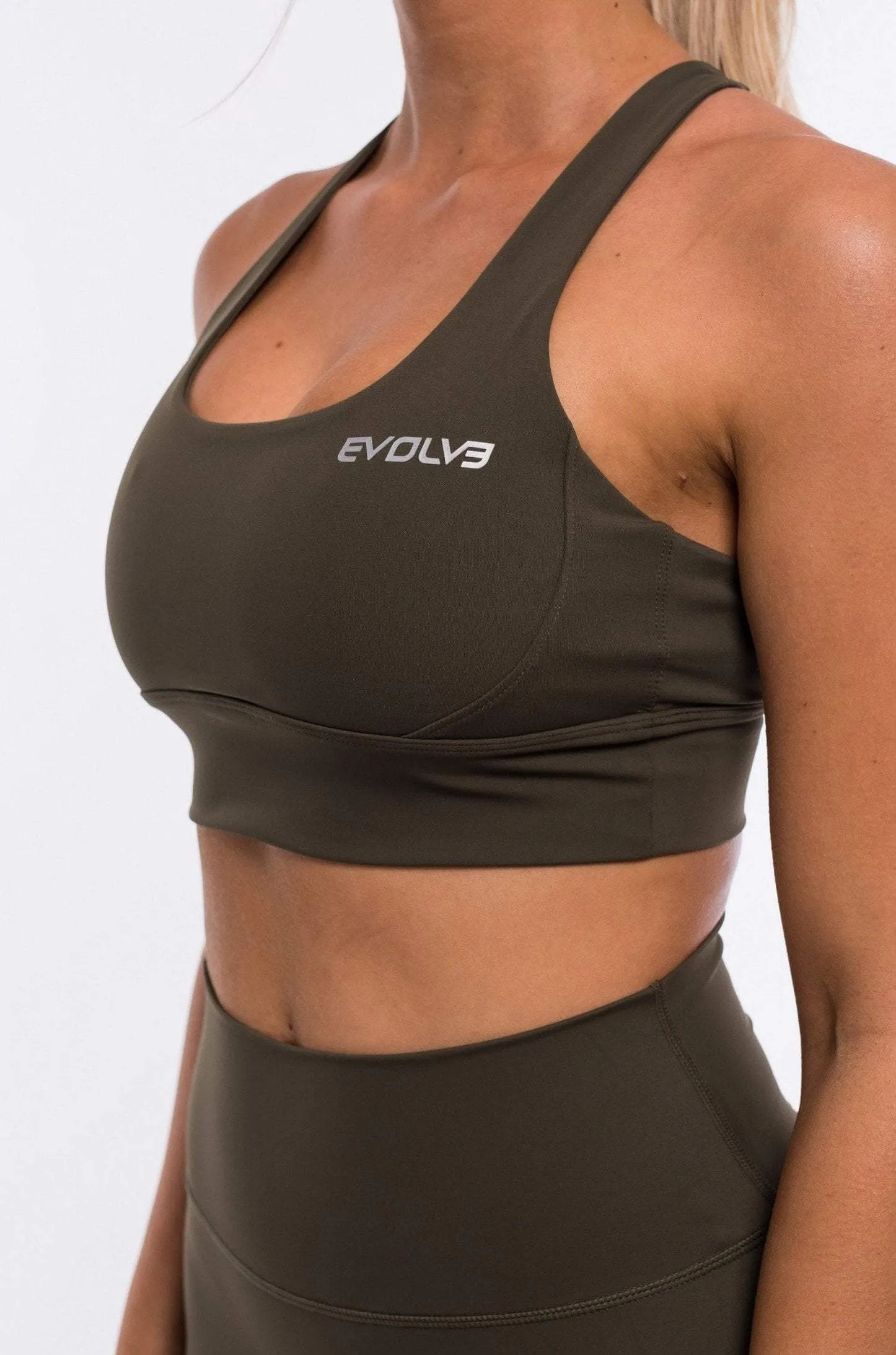 Vital Sports Bra - Khaki