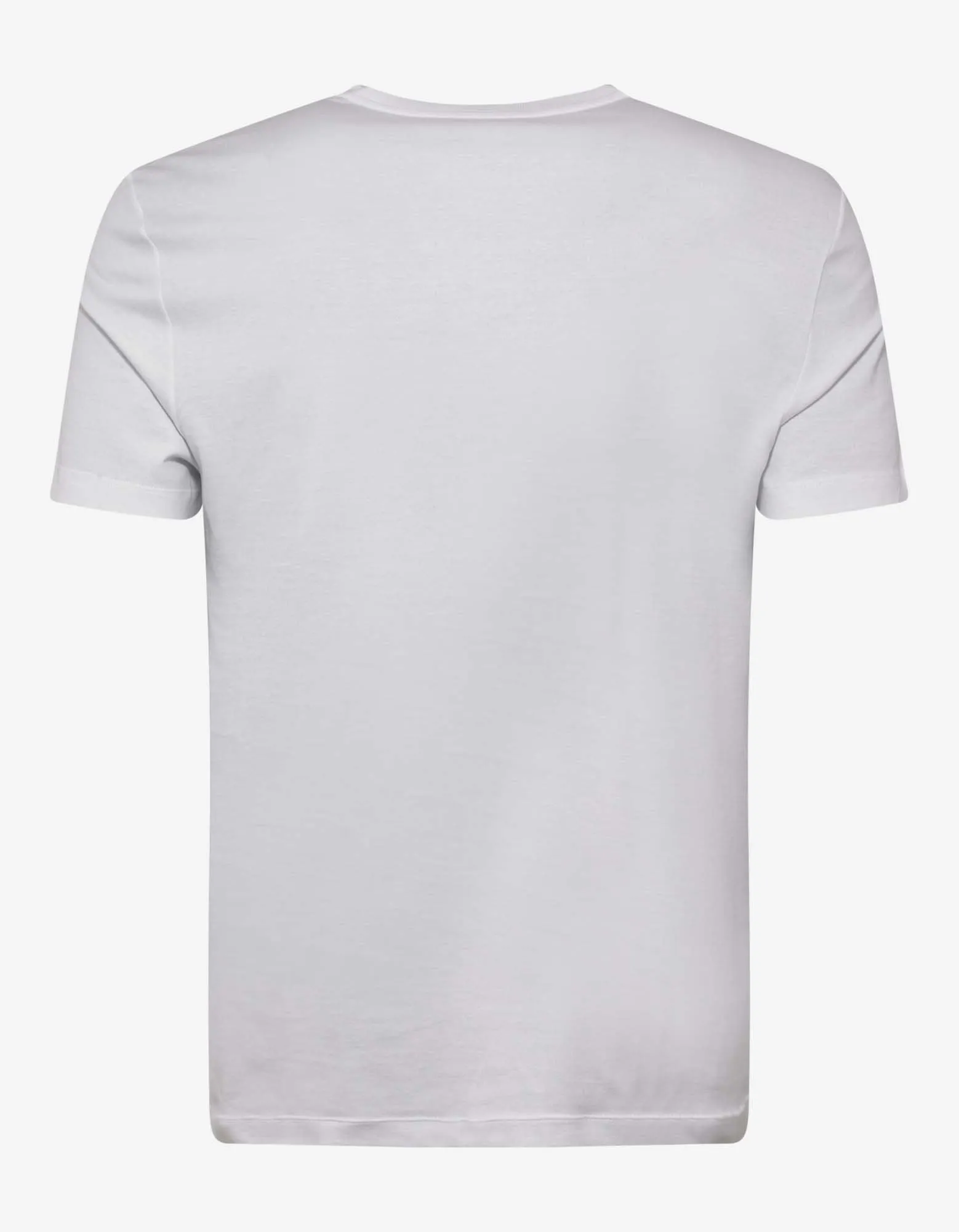 White T-Shirt with Multicolour Medusa Logo -