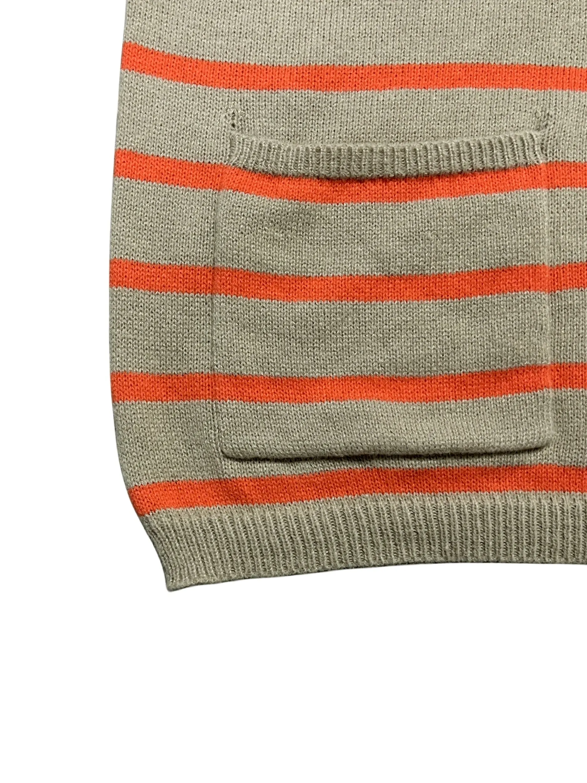 Women's Plus Stripe Print Long Sleeve Boat Neck Sweater with Pockets - Effortless Style for Every Occasion